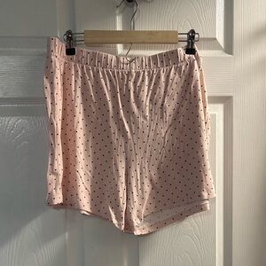 Liz Claiborne Pink Polka Dot Sleep Shorts
